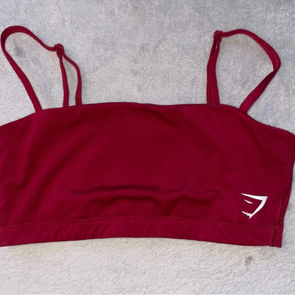 Gymshark Burgundy Bandeau
